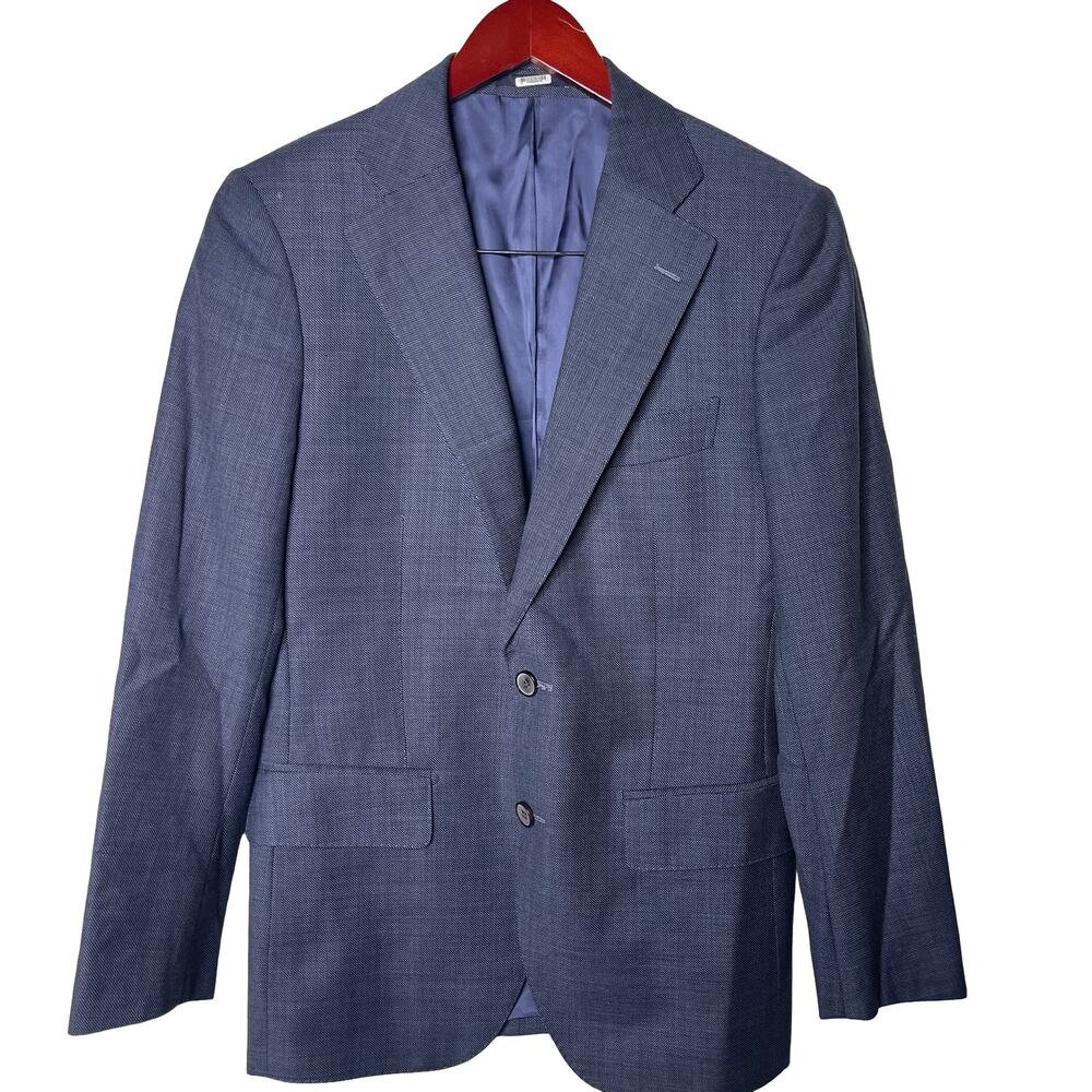 Suitsupply Tailored Fit Lazio Blazer in greyish blue sz US 36R